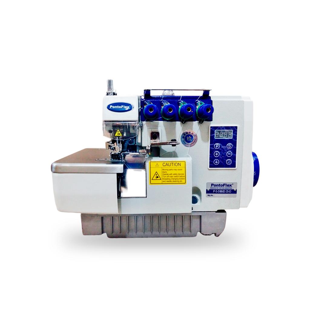 Máquina Interlock 5 Fios Industrial Direct Drive 