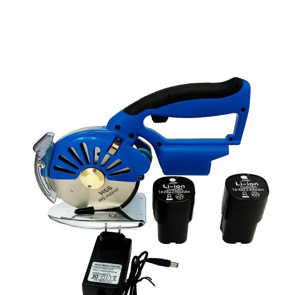 Máquina Cortar Tecido 5 Pol Sem Fio Com Bateria Recarregável 