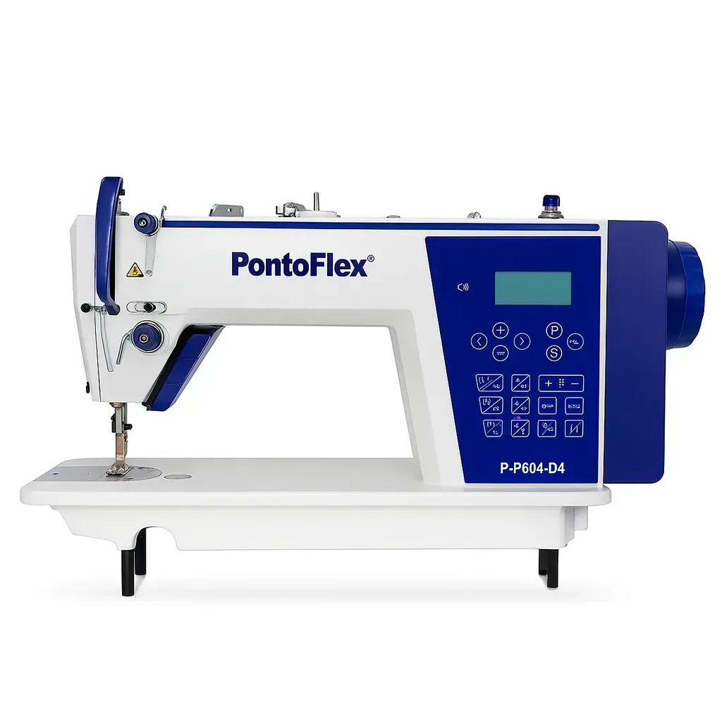 Máquina Reta Eletrônica Motor de Passo PontoFlex